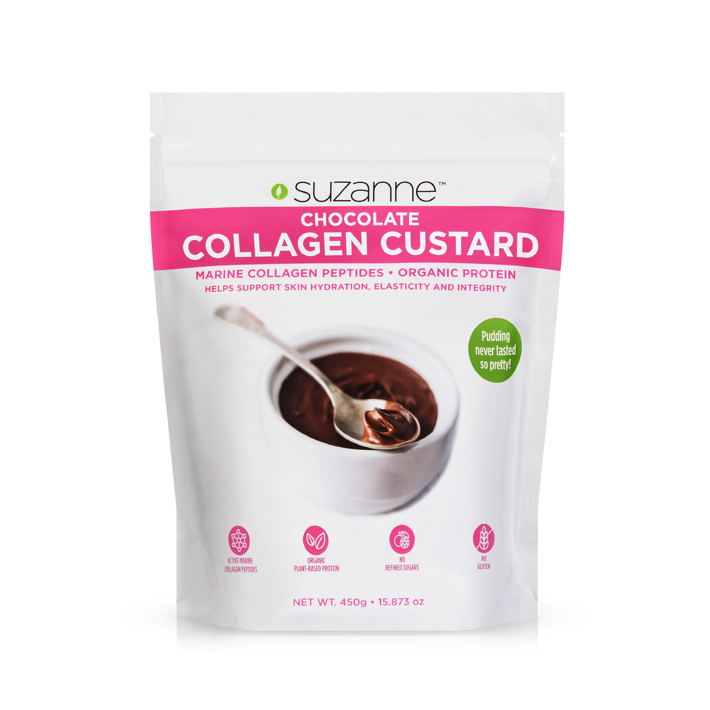 SUZANNE Chocolate Collagen Custard 2-Pack