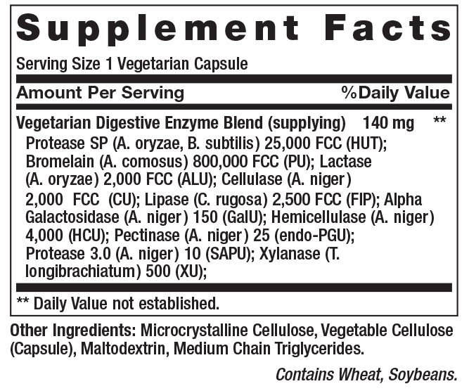 GUT RENEW Digestive Enzymes