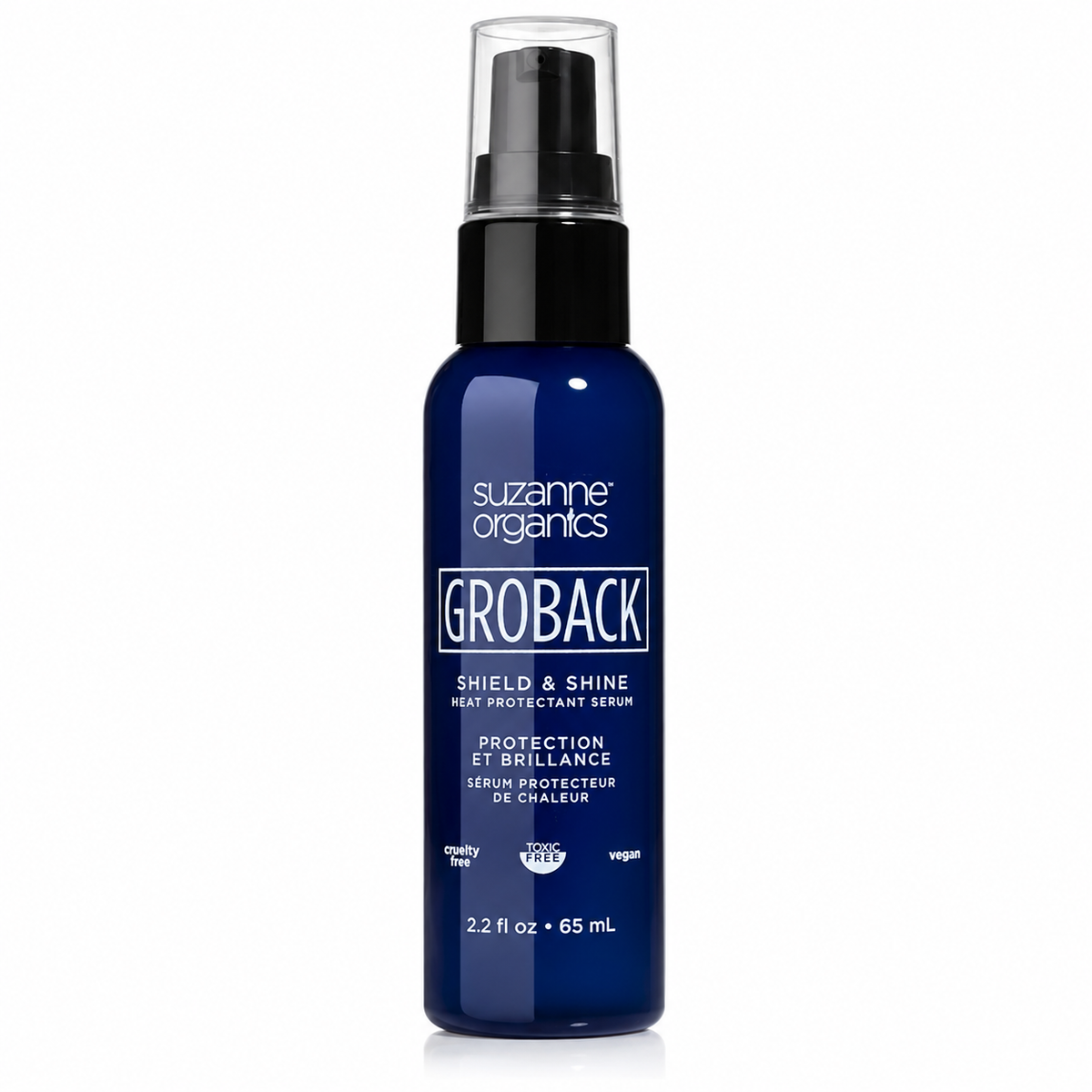 GROBACK Shield & Shine Heat Protectant Serum