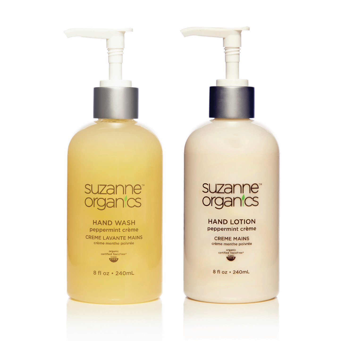 Peppermint Creme Hand Wash & Hand Lotion Set