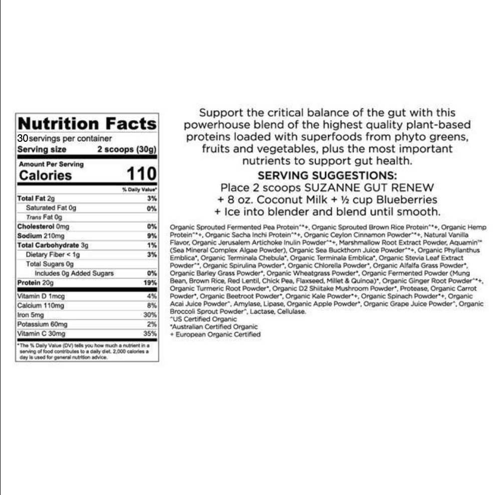 Value Size GUT RENEW Formula - Original (30 svgs)