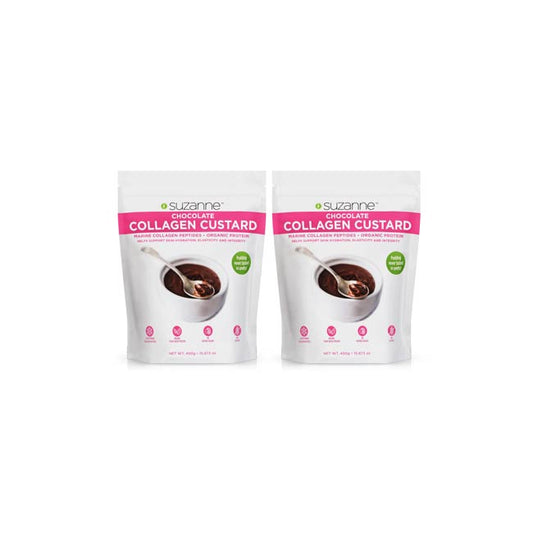 SUZANNE Chocolate Collagen Custard 2-Pack