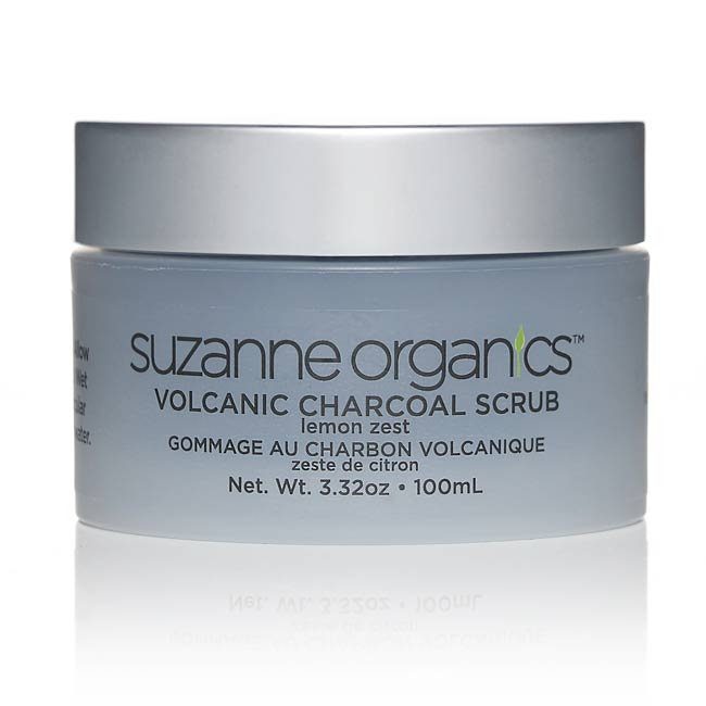 SUZANNE Organics Volcanic Charcoal Scrub