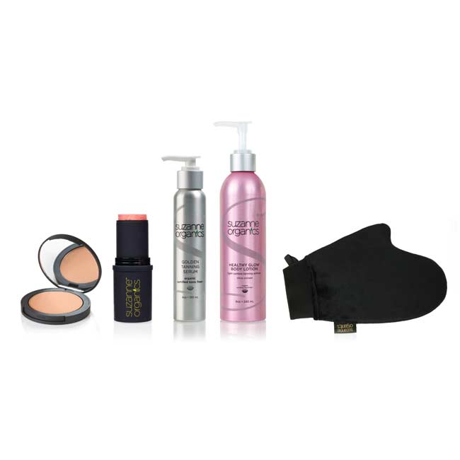 SUZANNE Organics 5-Piece Tanning Kit