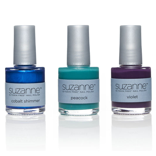 SUZANNE 10‐Toxin Free Nail Polish Fall 3‐Piece Trio