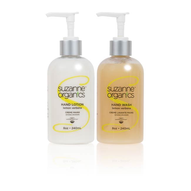 skincare - SUZANNE Organics Lemon Verbena Hand Wash & Hand Lotion Duo