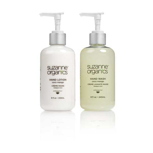 SUZANNE Organics Hand Wash & Hand Lotion Duo - Coco Mango