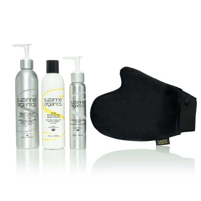 SUZANNE Organics 4-Piece Tanning Set