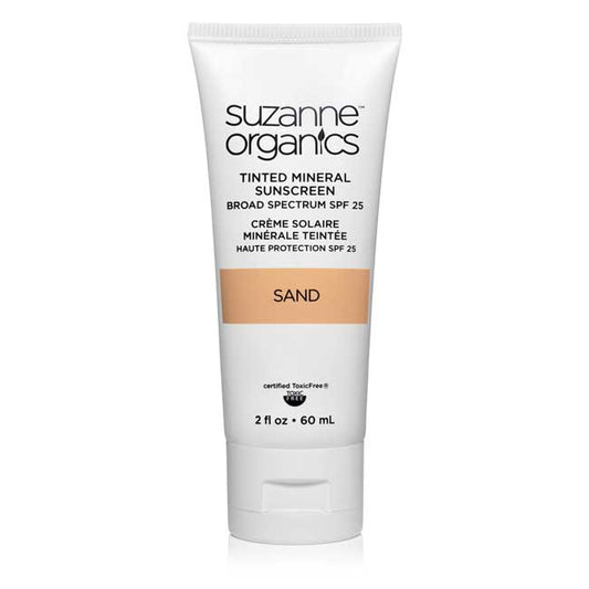 SPF25 Broad Spectrum Tinted Mineral Sunscreen (2 Options)