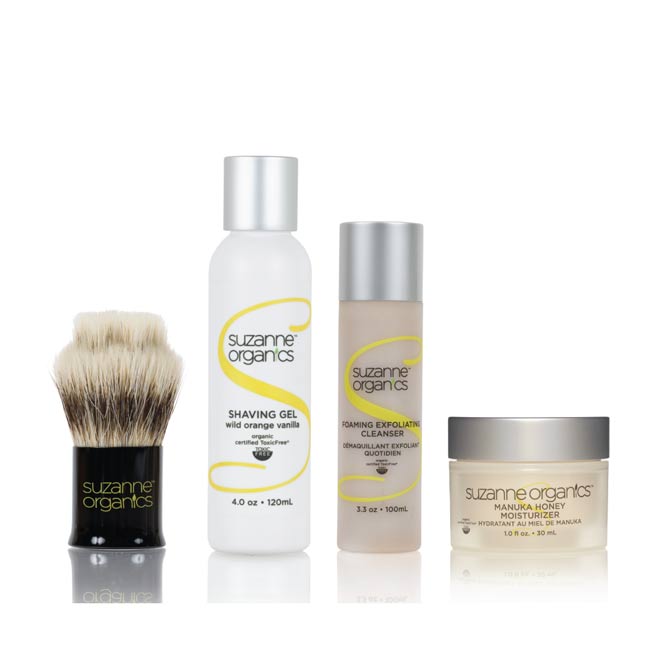 SUZANNE Organics 4-Piece Men’s Kit