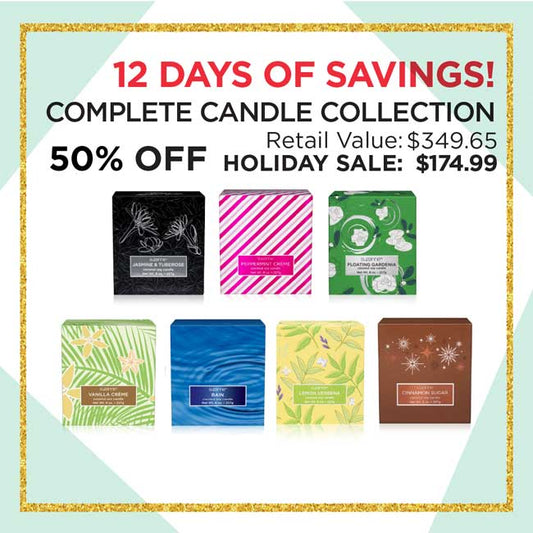 #5 - Complete Candle Collection - 12 Days of Savings