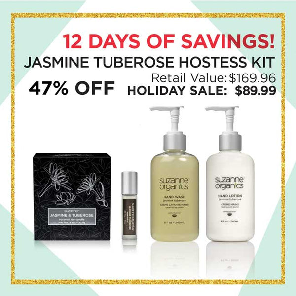 1 - 12 Days of Savings - Jasmine Tuberose Hostess Set