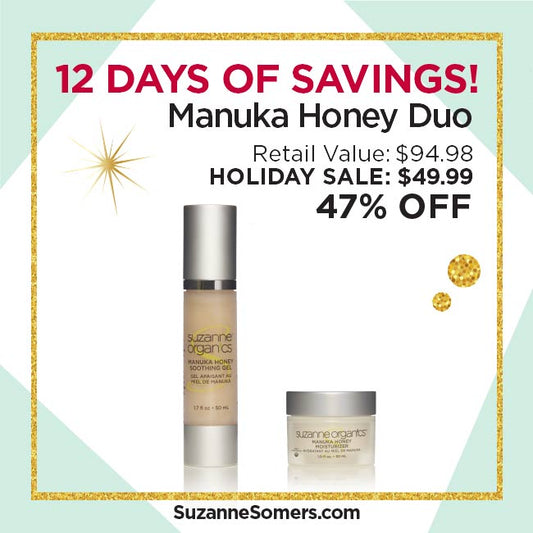 #1 - SUZANNE Organics Manuka Skincare Duo - 12 Days of Savings