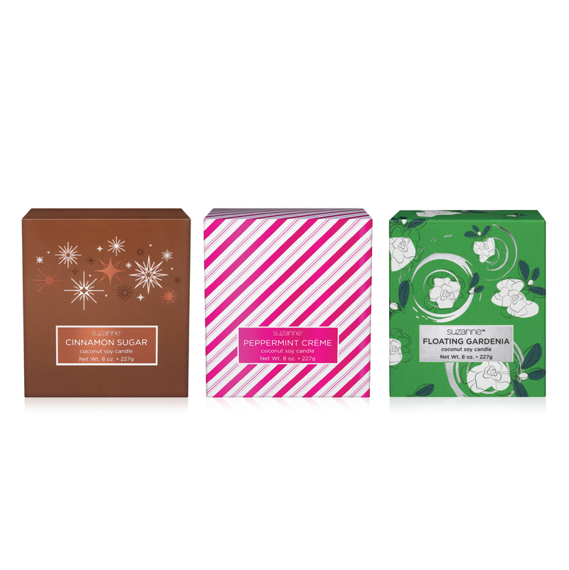 3-Piece Holiday Hostess Candle Set