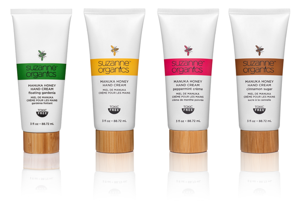 4-Piece Manuka Honey Hand Cream Set – SuzanneSomers.com