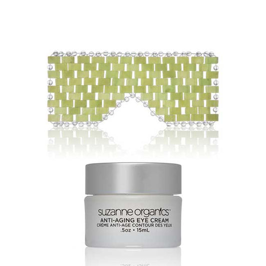 Jade Quartz Mask & Anti-Aging Eye Cream Set