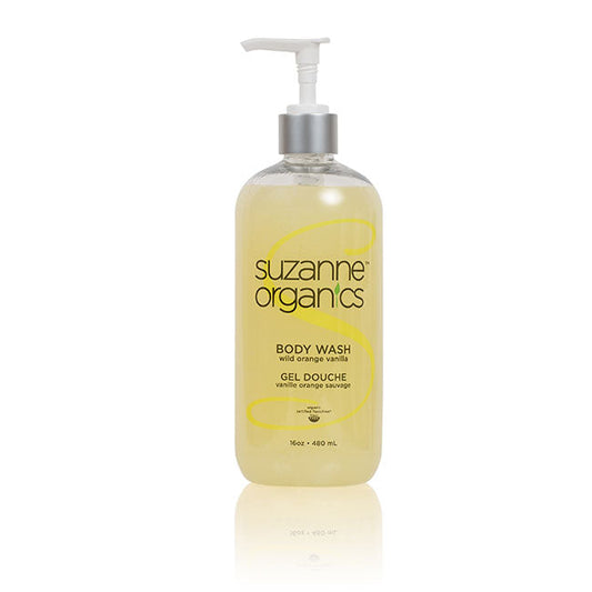 SUZANNE Organics Salon Size Wild Orange Vanilla Body Wash (16oz)