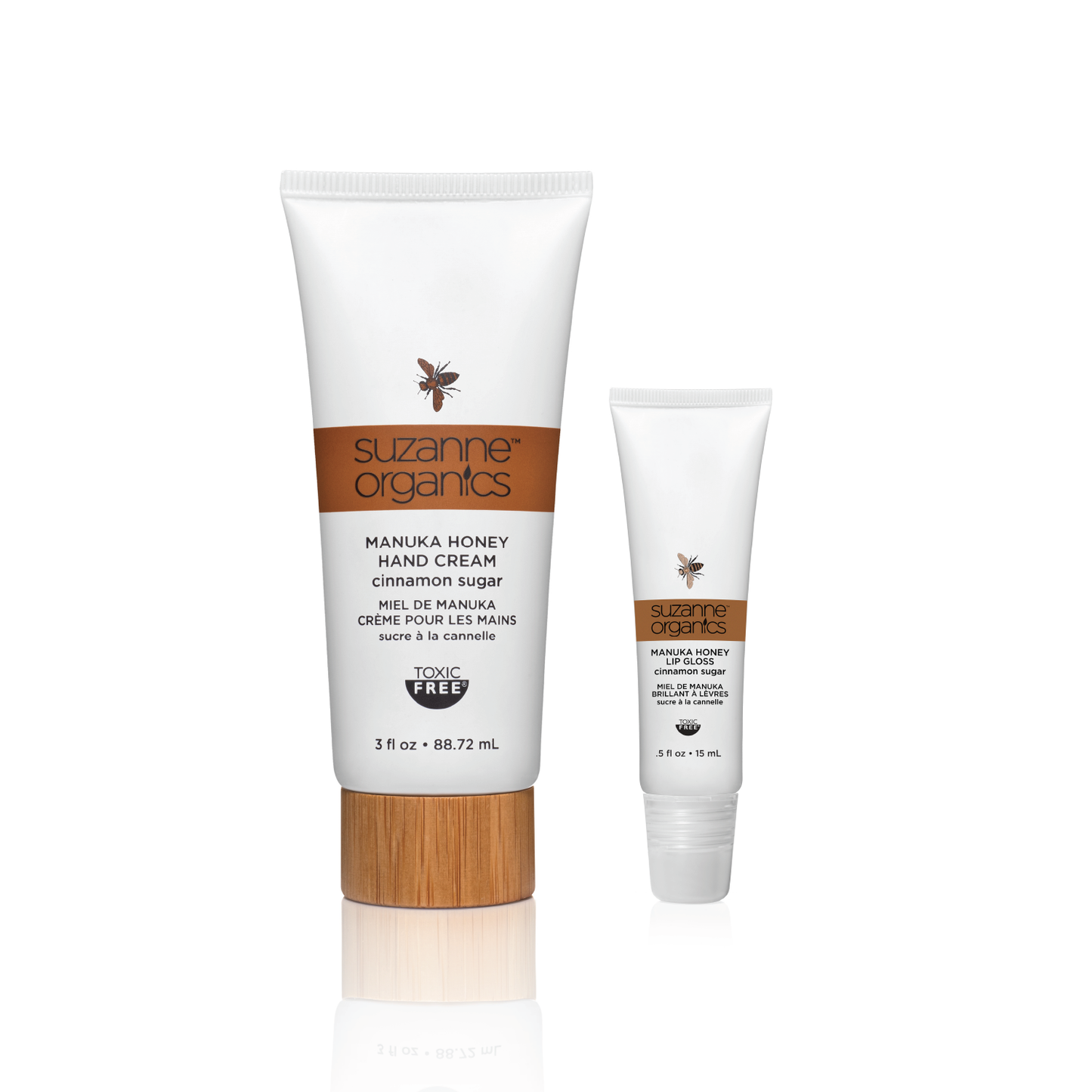 Cinnamon Sugar Manuka Honey Hand Cream & Lip Gloss Duo