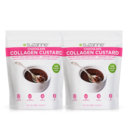 SUZANNE Chocolate Collagen Custard 2-Pack