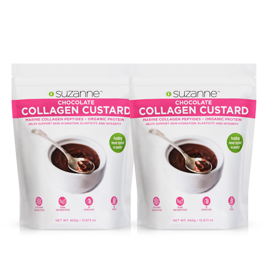 SUZANNE Chocolate Collagen Custard 2-Pack