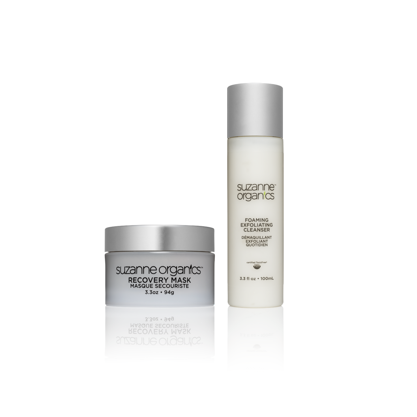 Foaming Exfoliating Cleanser + Recovery Mask