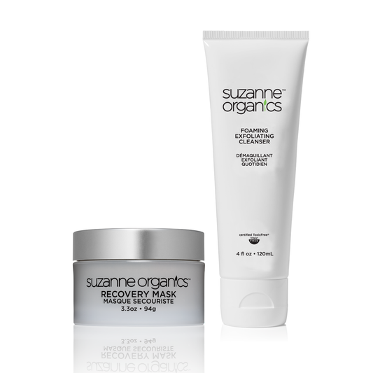 Foaming Exfoliating Cleanser + Recovery Mask