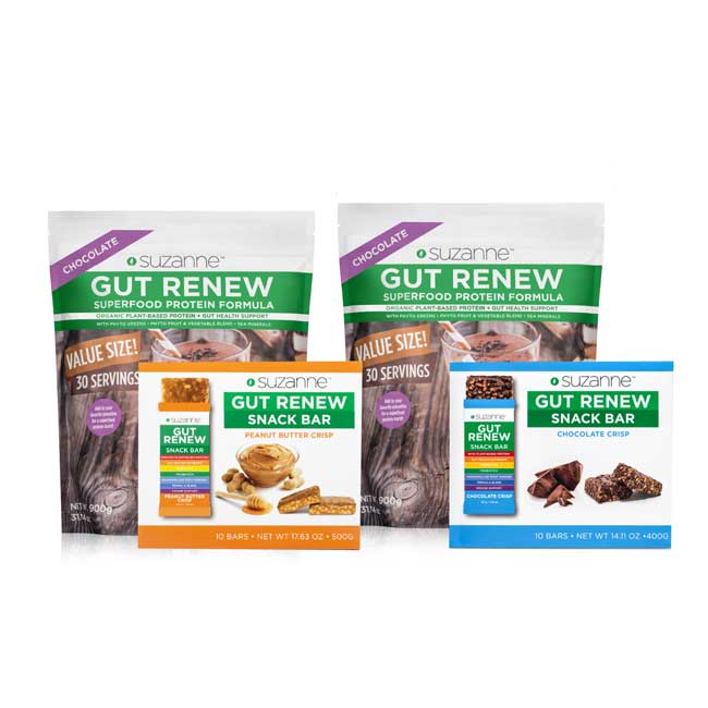 GUT RENEW Chocolate and Peanut Butter Kit