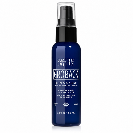 GROBACK Shield & Shine Heat Protectant Serum