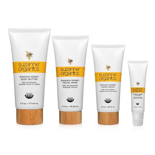 SUZANNE Organics Manuka Honey 4-Piece Set