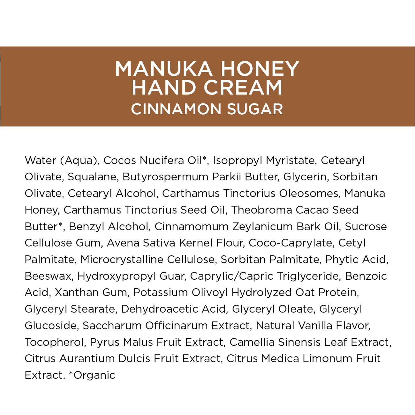 Manuka Honey Hand Cream