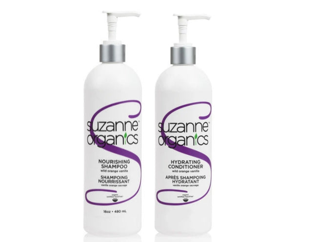 Wild Orange Vanilla Nourishing Shampoo & Hydrating Conditioner Set (8oz)