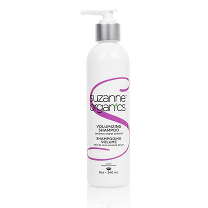 Haircare - SUZANNE Organics Coconut Sweet Almond or Wild Orange Peppermint Volumizing Shampoo