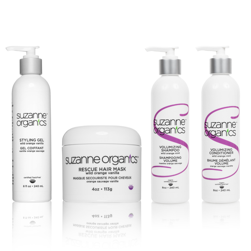 Wild Orange Hair Care 4-Piece Kit