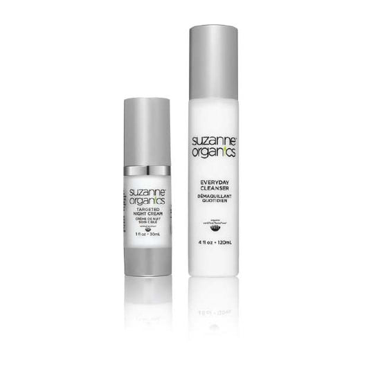 Everyday Facial Cleanser & Targeted Night Cream Duo
