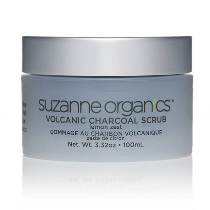 SUZANNE Organics Volcanic Charcoal Scrub