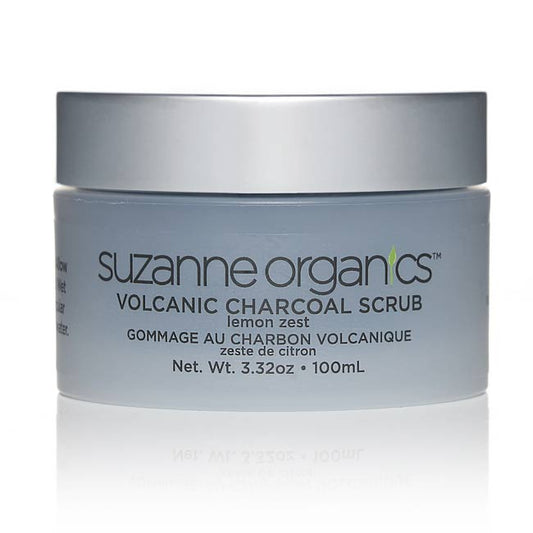 SUZANNE Organics Volcanic Charcoal Scrub