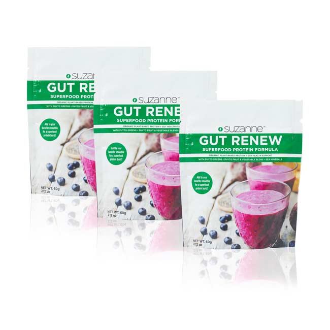 GUT RENEW Three 60 Gram Packets (6 servings)