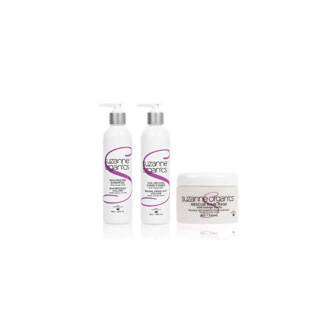 SUZANNE Organics Volumizing 3-Piece Haircare Set