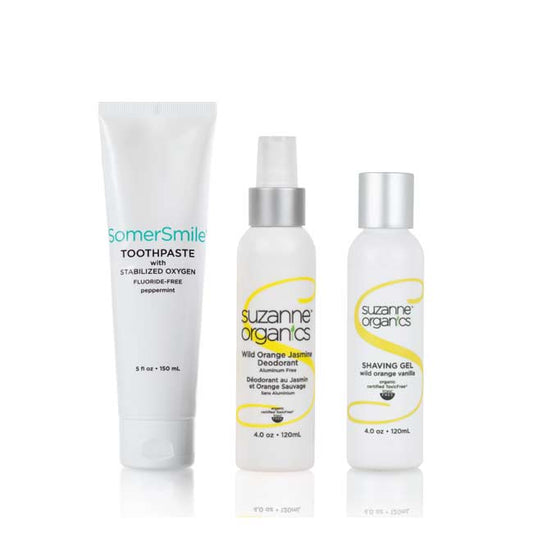 SUZANNE Organics TOXIC-FREE Essentials 3-Piece Kit