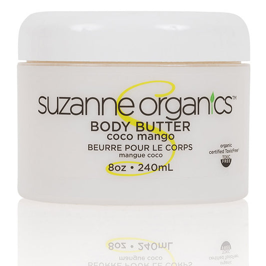 Skincare - SUZANNE Organics Body Butter - Rain or Coco Mango Scent
