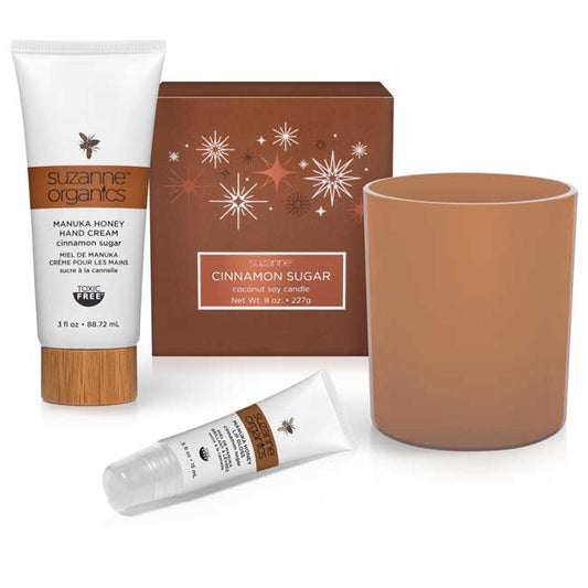 SUZANNE Organics 3-Piece Gift Set - Cinnamon Sugar