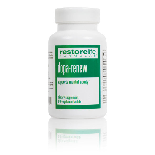 RestoreLife Formulas Dopa Renew Dietary Supplement