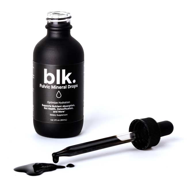 blk. Fulvic Mineral Drops