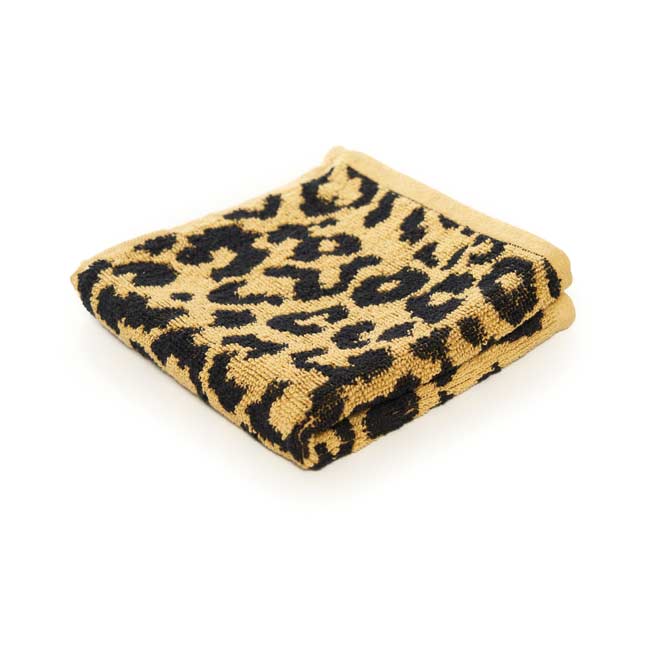 Leopard Print Wash Cloth
