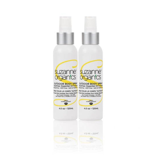skincare - SUZANNE Organics Outdoor Body Spray 2‑Pack