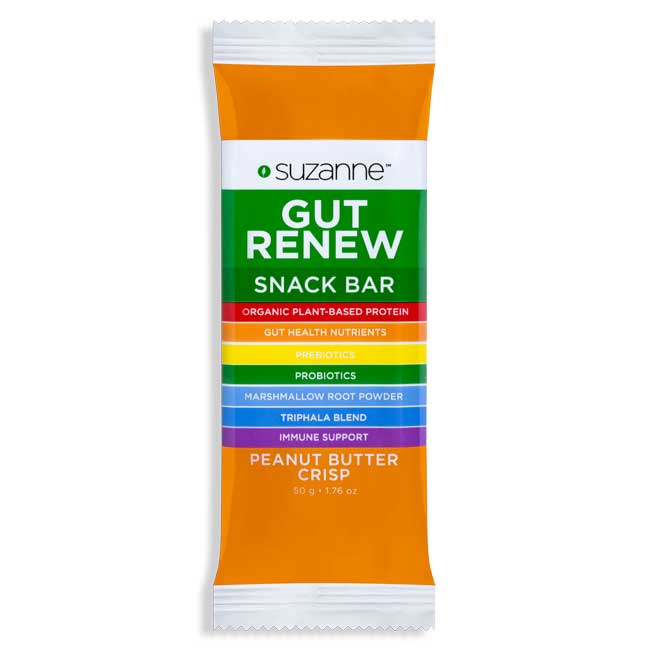 GUT RENEW Peanut Butter Crisp Snack Bar (10 Count)