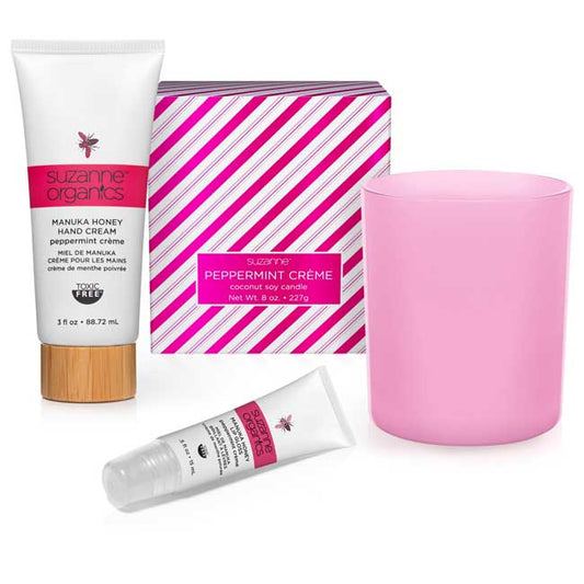 SUZANNE Organics 3-Piece Gift Set - Peppermint Crème