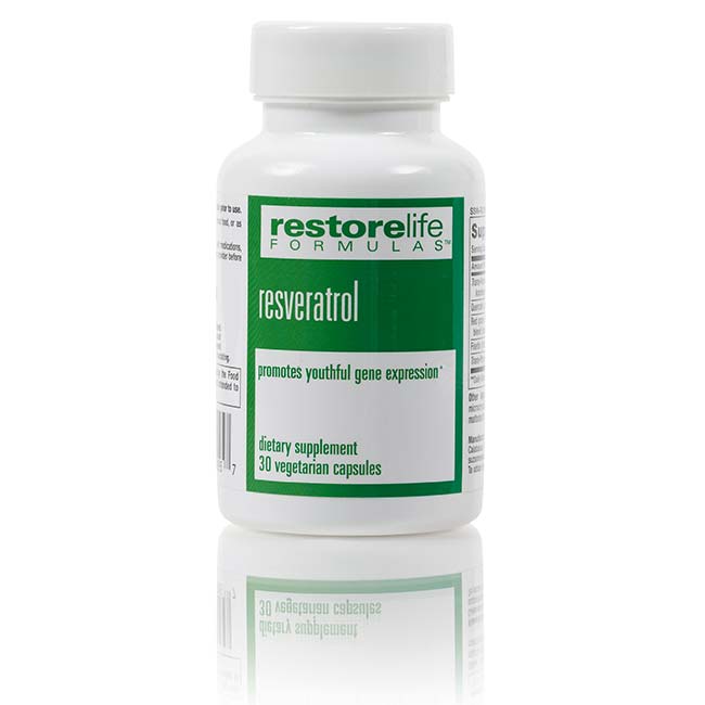 RestoreLife Formulas Resveratrol Renew Supplement
