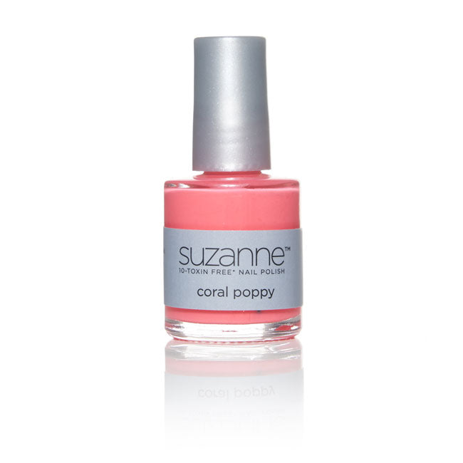 SUZANNE 10‐Toxin Free Nail Polish Spring Collection - Coral Poppy