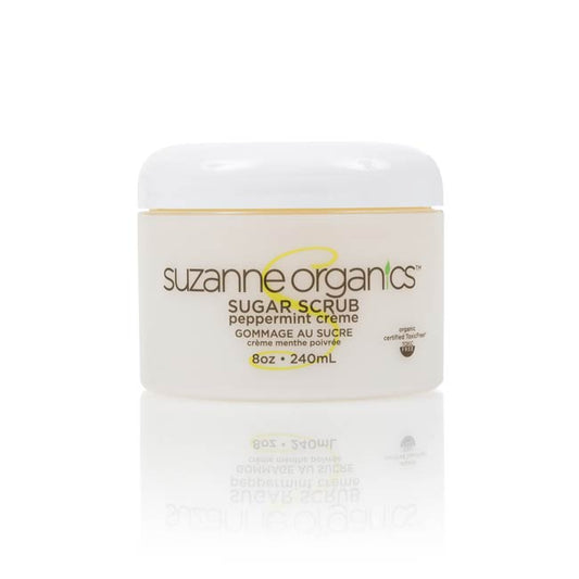 skincare - SUZANNE Organics Peppermint Creme Sugar Scrub